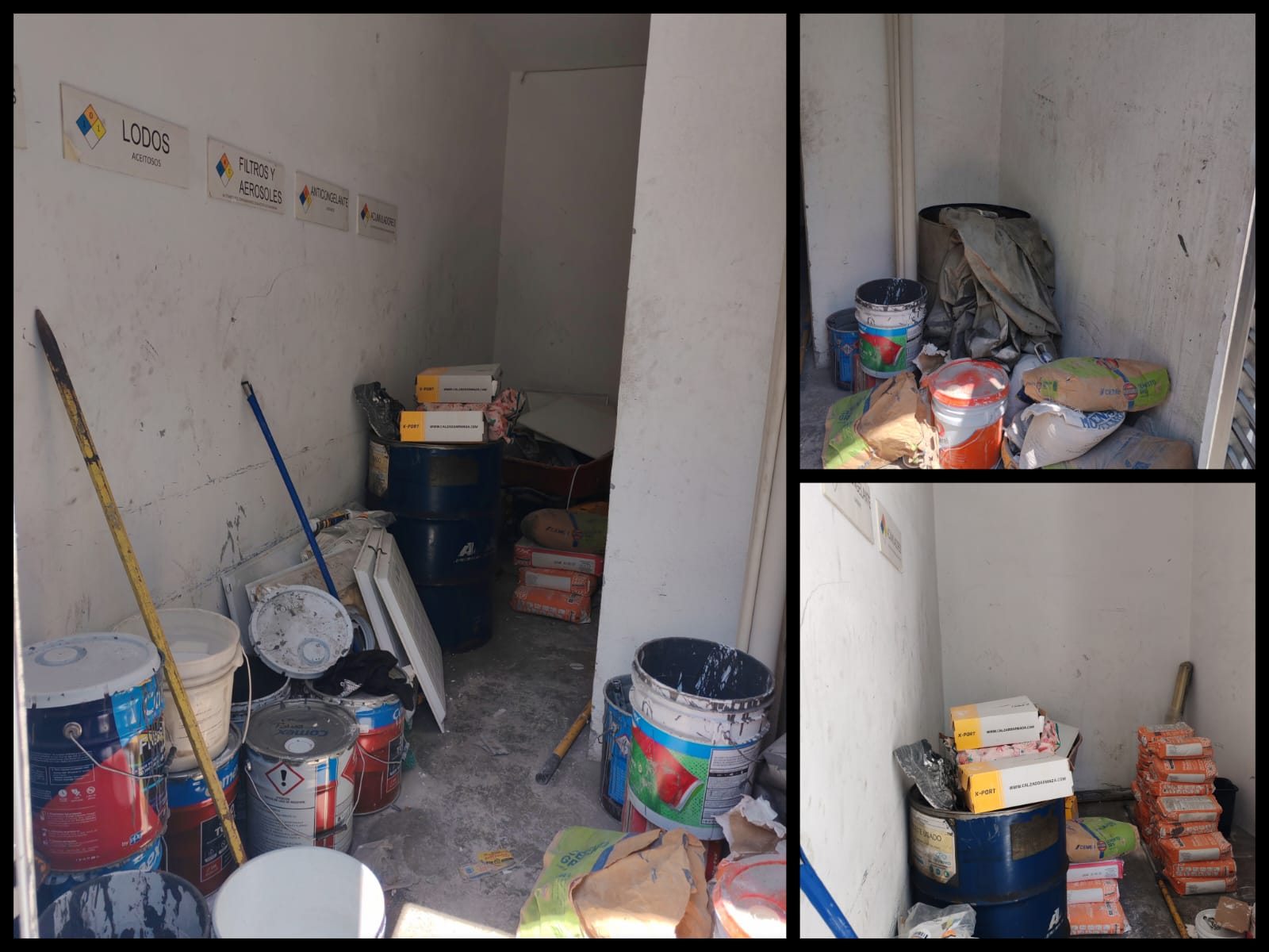 ATRP — Almacén Temporal Residuos Peligrosos (vista interior)